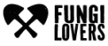 Logotipo de Fungi Lovers con fondo transparente.